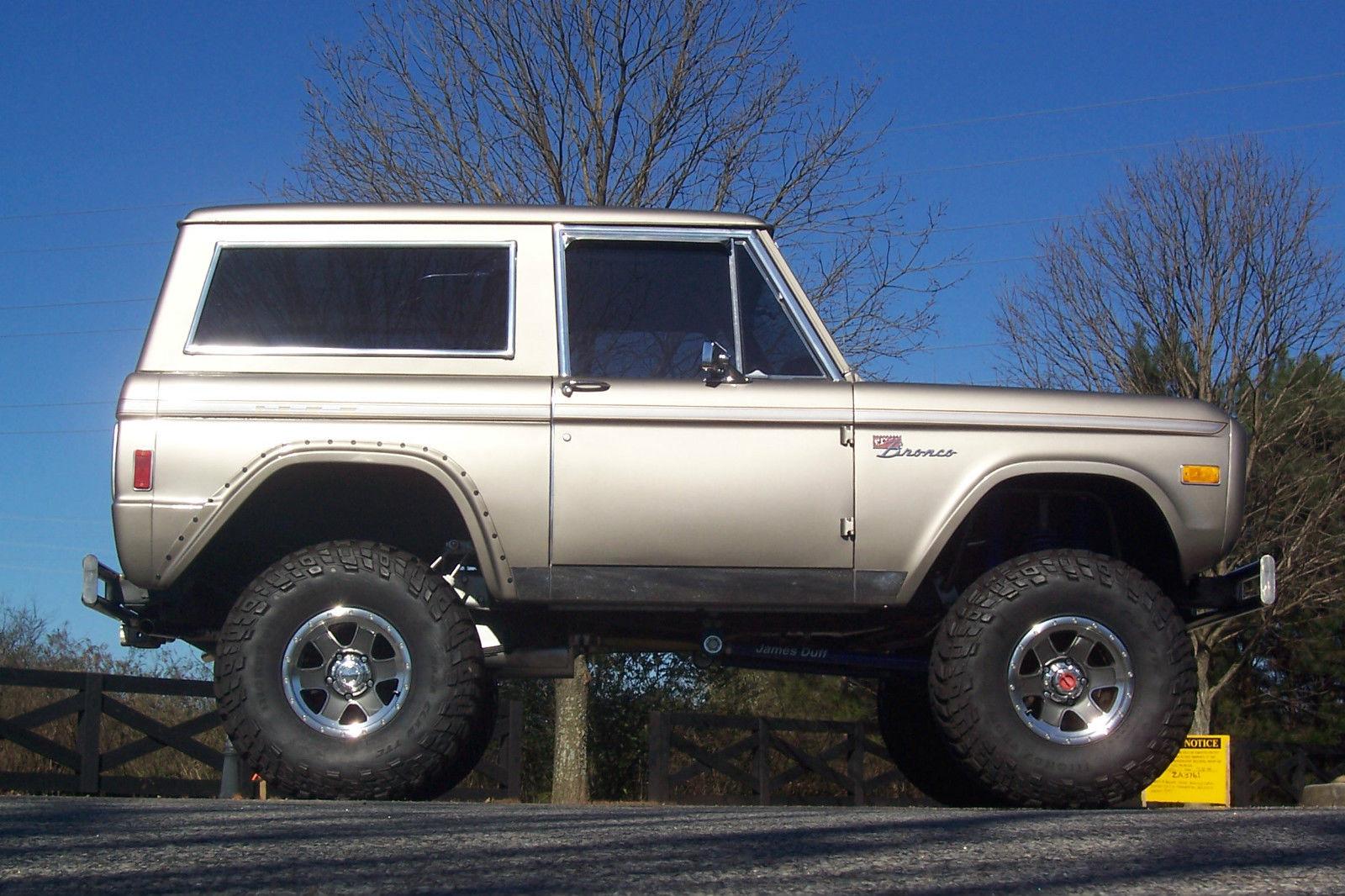 Top Notch 1977 Ford Bronco Classic Fully Restored Lifted