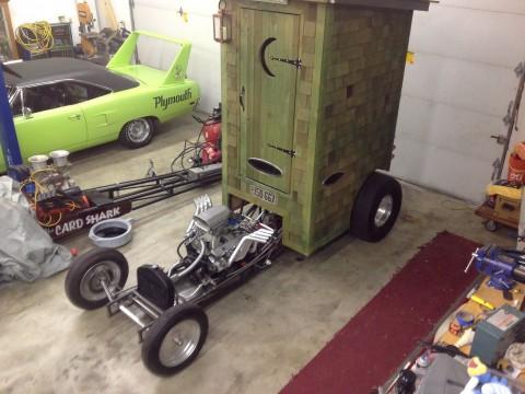Outhouse show car ,rat rod ,hotrod ,street rod ,worlds Fastest Wooden outhouse? for sale