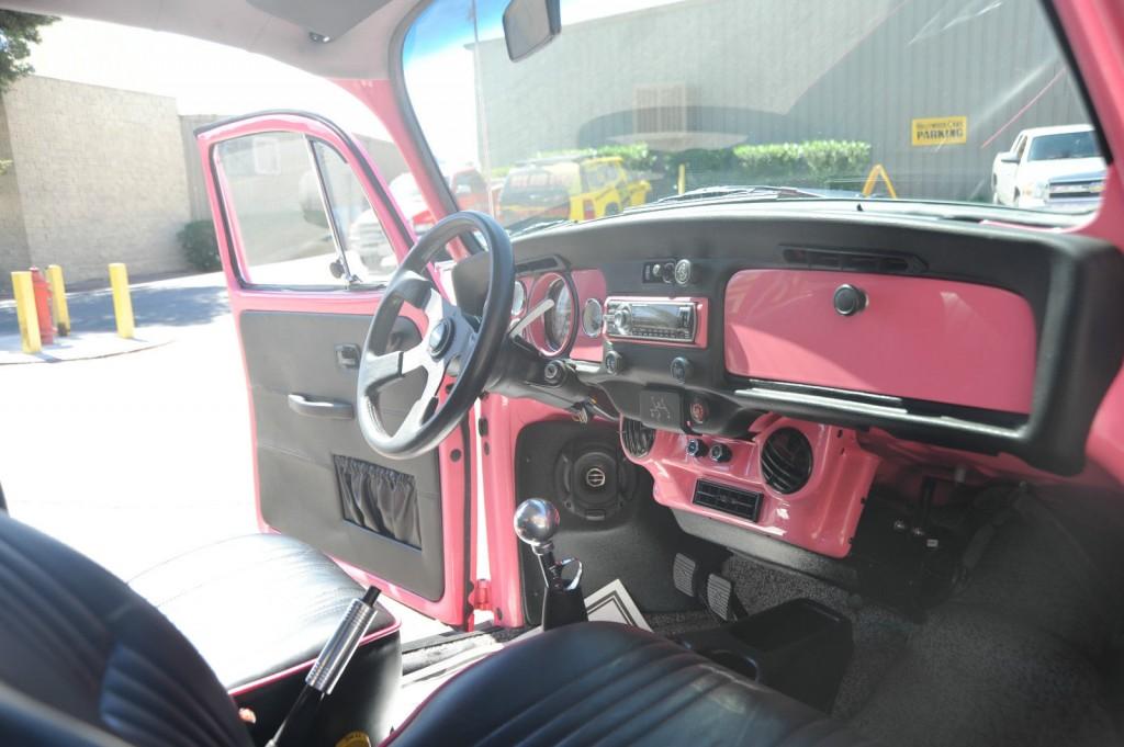 1977 PINK Volkswagen Beetle Showcar