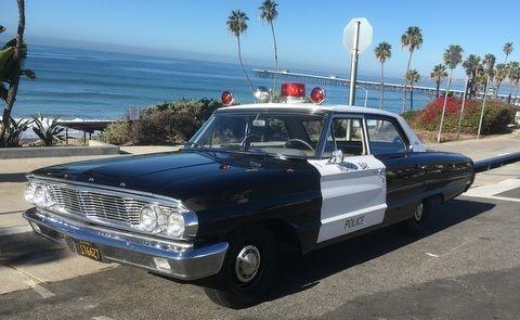 1964 Ford Galaxy California Police Car ! Complete Restoration. for sale