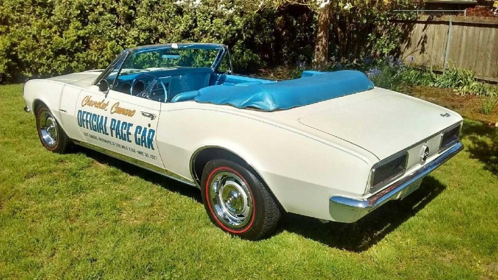 1967 Chevrolet Camaro RS Convertible numbers matching