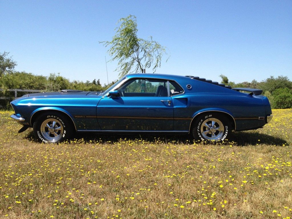 1969 Ford Mustang Mach 1 M Code Shaker
