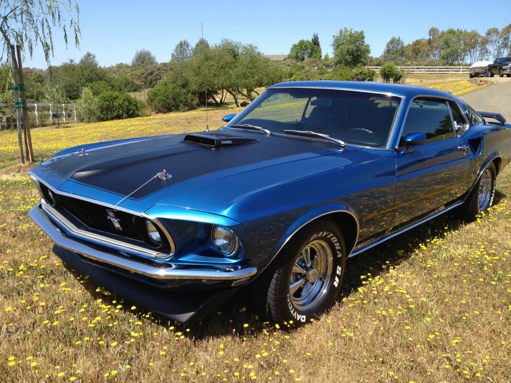 1969 Ford Mustang Mach 1 M Code Shaker for sale