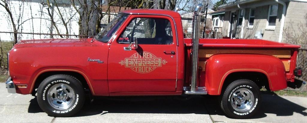 1979 Dodge Pickups D150 Adventurer Lil Red Express Truck