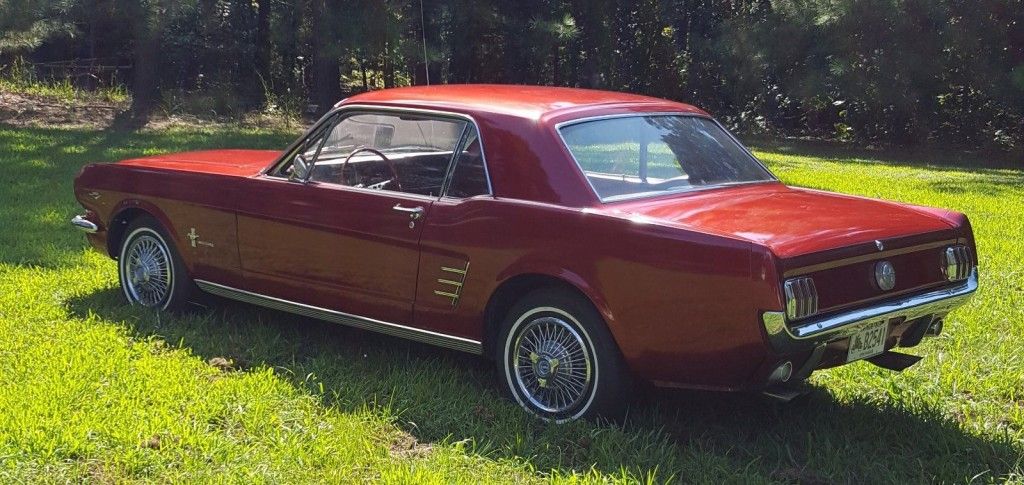 1966 Ford Mustang Fire Engine Red