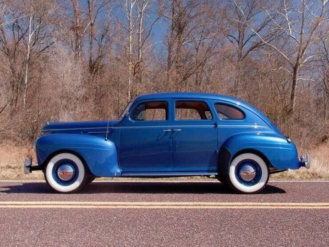 1940 Plymouth Deluxe Four-door Touring Sedan [Rotisserie Restored] for sale