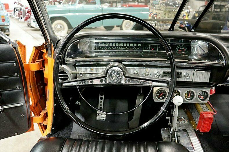 1963 Chevrolet Impala (679 Miles Black, 655ci V8, TH400 Automatic)