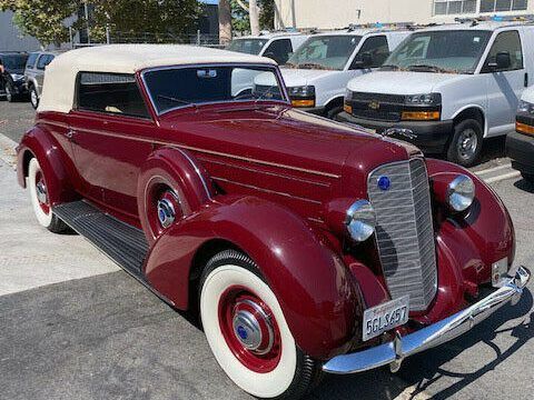 1936 Lincoln K Convertible Victoria by Brunn Very Rare Open K! Show Ready! for sale