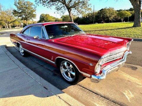 1967 Ford Galaxie 500 XL Coupe Red Manual Fastback for sale