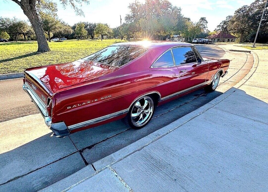 1967 Ford Galaxie 500 XL Coupe Red Manual Fastback