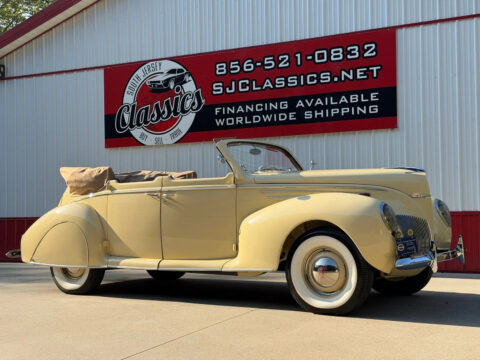 1939 Lincoln Zephyr V12 Convertible Sedan – Award Winning Frame Off Restoration for sale