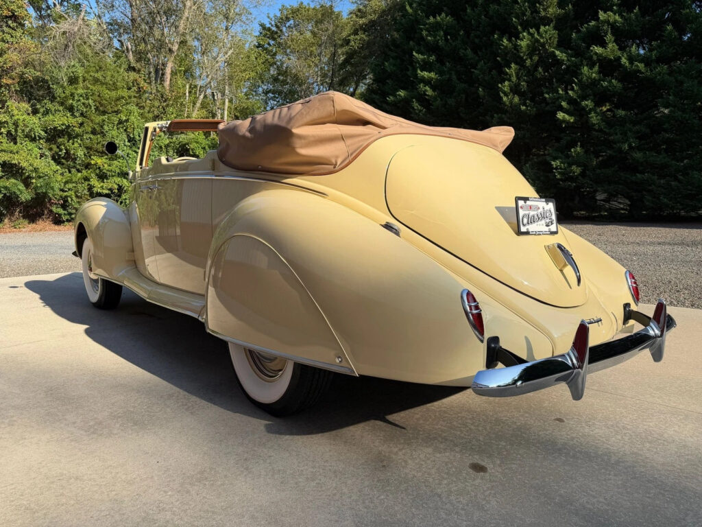 1939 Lincoln Zephyr V12 Convertible Sedan – Award Winning Frame Off Restoration