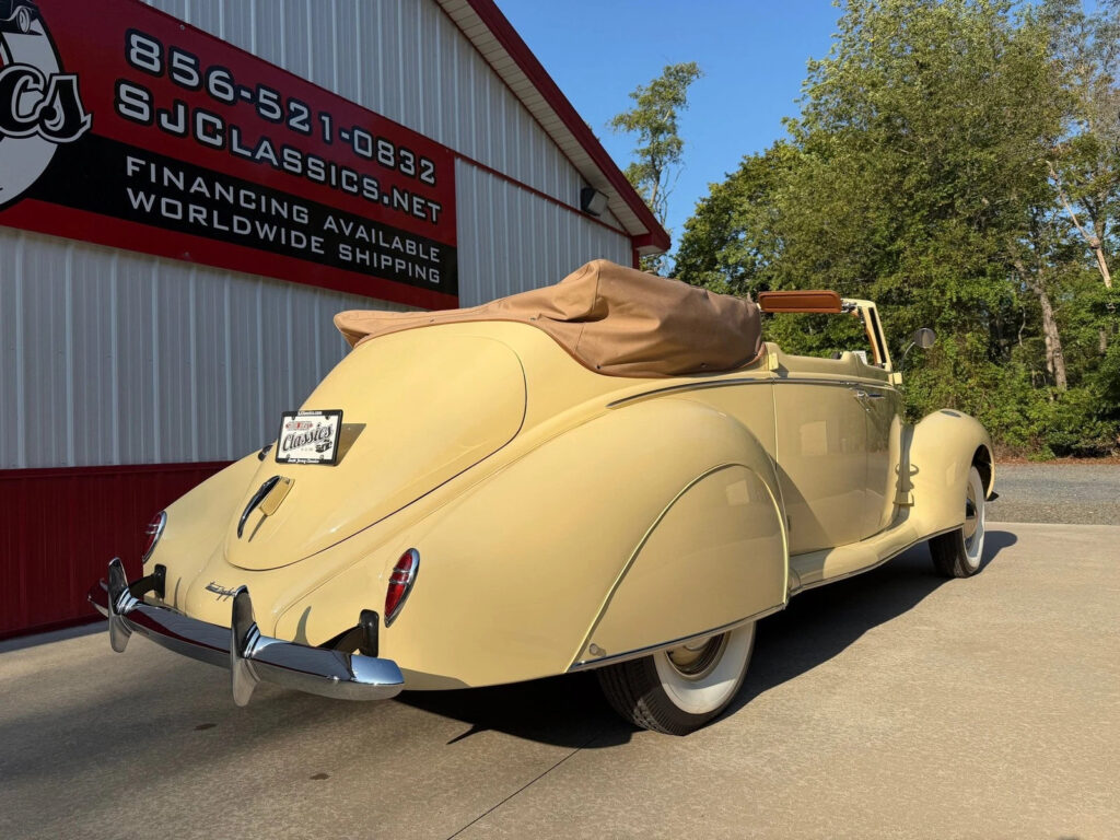 1939 Lincoln Zephyr V12 Convertible Sedan – Award Winning Frame Off Restoration