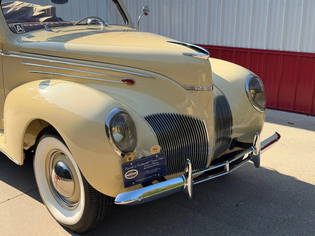1939 Lincoln Zephyr V12 Convertible Sedan – Award Winning Frame Off Restoration