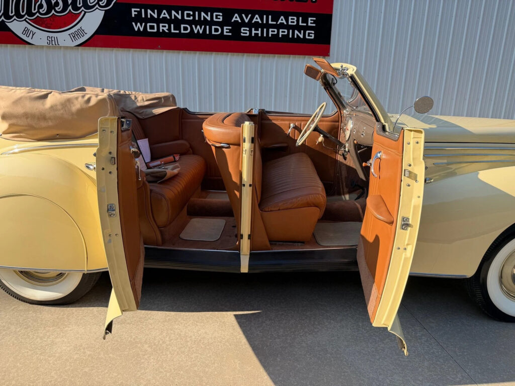 1939 Lincoln Zephyr V12 Convertible Sedan – Award Winning Frame Off Restoration