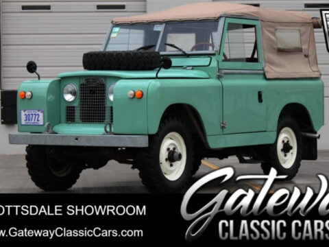 Mint Green Turquoise 1969 Land Rover Series IIA  2.25l 4 Cylinder 4-Speed M for sale
