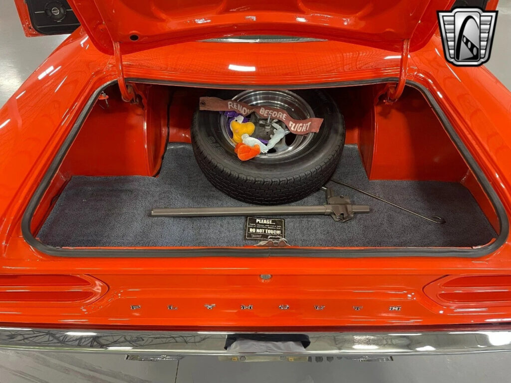 Orange 1970 Plymouth Road Runner Coupe 500 CID V8 5 Speed Manual